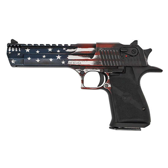 Handguns Magnum Research ZPAP M70 50AE MR DESERT EAGLE 50AE 6 STAR SPANGLED BANGER • Model: ZPAP M70